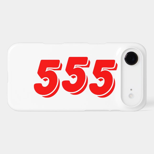 555 Case-Mate iPhone CASE (Back (Horizontal))