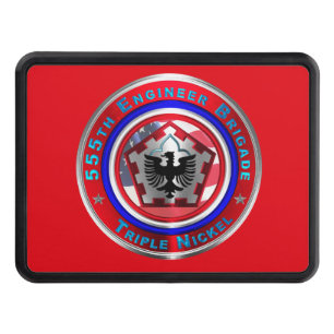 : 555th Engineer Brigade Hitch Cover