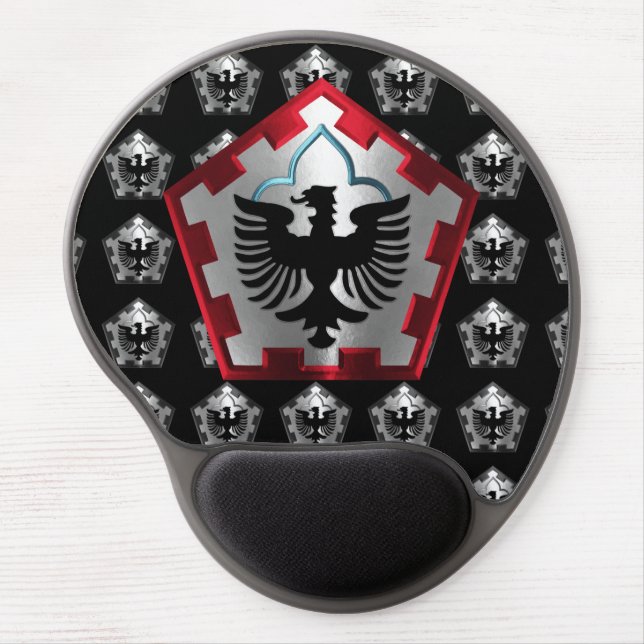 555th Engineer Brigade “Triple Nickel”  Gel Mouse Pad (Front)