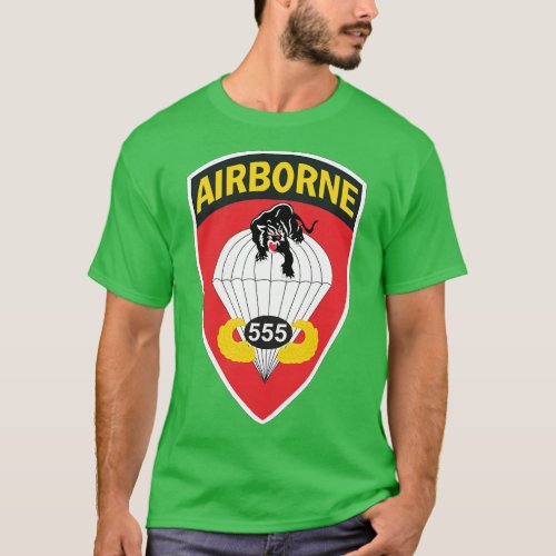 555th Parachute Infantry Battalion wo Txt X T_Shirt