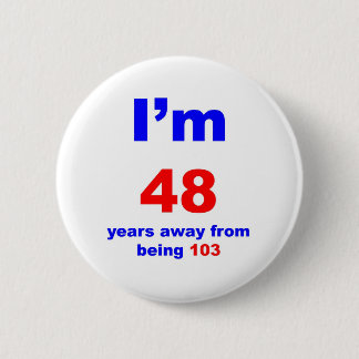55 Birthday Button