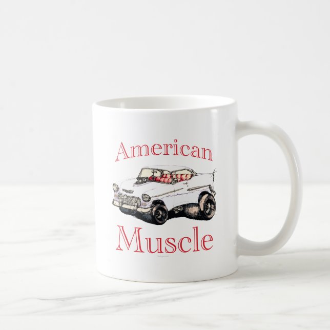 55 chevy American Muscle Coffee Mug (Right)