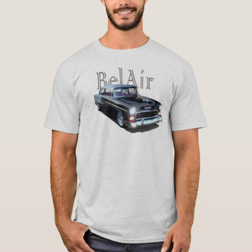 55 Chevy BelAir Custom T_SHIRT