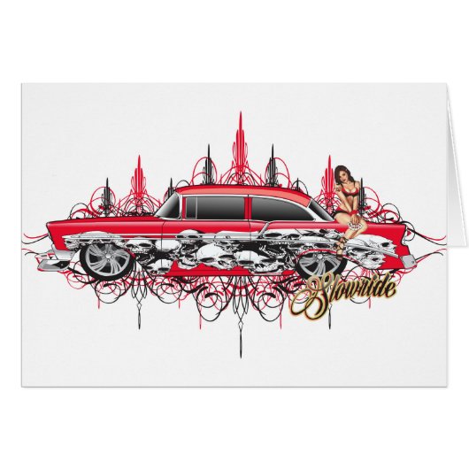 55 chevy car.jpg cards (Front Horizontal)