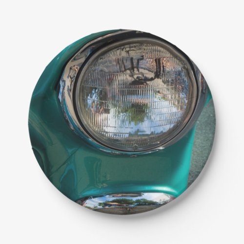 55 Chevy Headlight Paper Plates