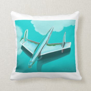 55 Chevy Pillow by buyfranklinsart at Zazzle