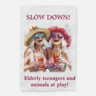 55+ COMMUNITY SLOW DOWN\HAPPY HOUR FLAG