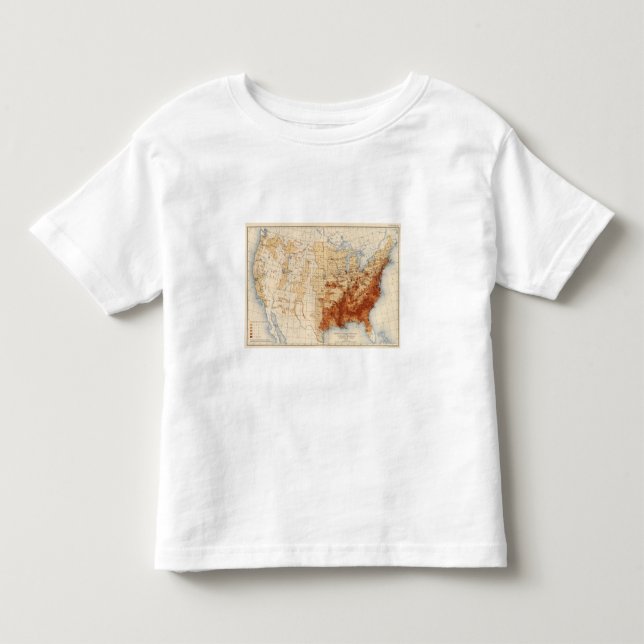 55 Density Negro population Toddler T-shirt (Front)