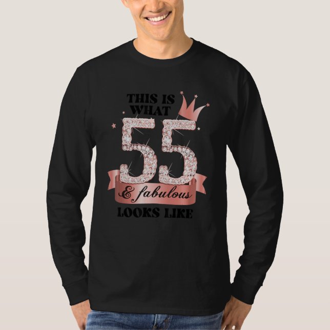 55 & Fabulous I Rose And White Party Group Candid  T-Shirt (Front)