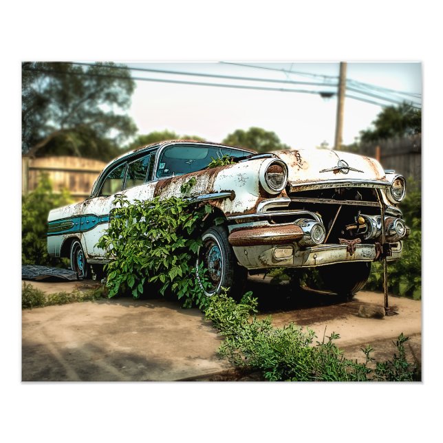 '55 OldsMobile Photo Print (Front)
