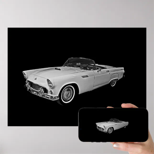 55 T Bird Poster | Zazzle