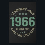 55 Year Old Bday Legend 55th Birthday Faux Canvas Print<br><div class="desc">Birthday Design For anyone who's horoscope say difficult & Stubborn But totally worth.Wear it with pride at work,  school gym perfect to pair with shorts,  leggings or jeans for a casual yet trendy Look</div>