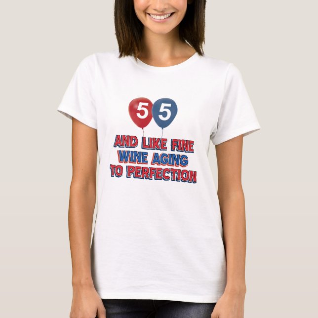 55 year old birthday gifts T-Shirt (Front)