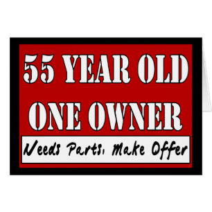 55 Year Old, One Owner - Needs Parts, Make Offer Cards