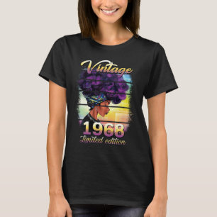 55 Years Old 55th Birthday Black Women Awesome 19 T-Shirt