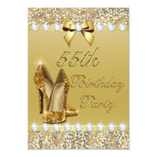 55Th Birthday Party Invitations 2