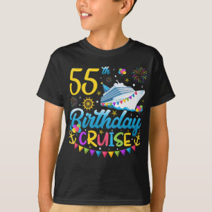 55th Birthday Cruise B-Day Party Boy T-Shirt