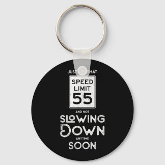 55th Birthday Igovernment Agency Speed Li Sign 55 Keychain