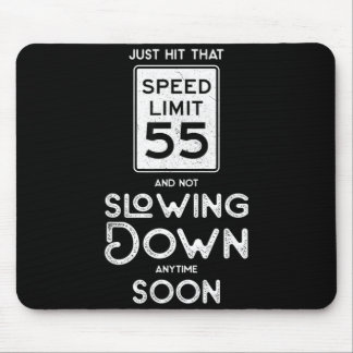 55th Birthday Igovernment Agency Speed Li Sign 55 Mouse Pad
