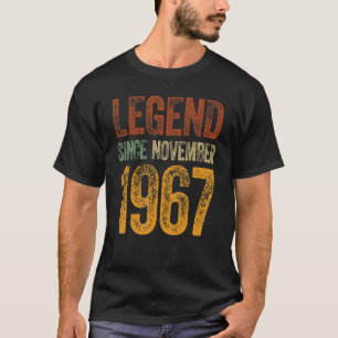 55th Birthday November Born 55 Years Legend Since  T-Shirt