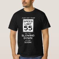55th Birthday Speed Limit Sign Auto Mechanic Car