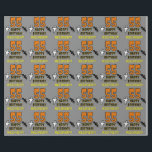 55th Birthday: Spooky Halloween Theme, Custom Name Wrapping Paper<br><div class="desc">This spooky and scary Hallowe'en birthday themed wrapping paper design features a large number "55". It also features the message "HAPPY BIRTHDAY, ", plus an editable name. There are also depictions of a ghost and a bat on the front. Wrapping paper like this might be used when wrapping gifts or...</div>