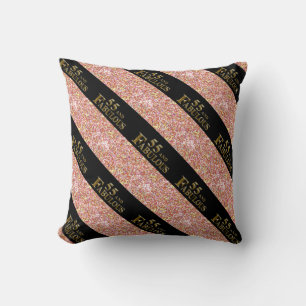55th Birthday Throw Pillow