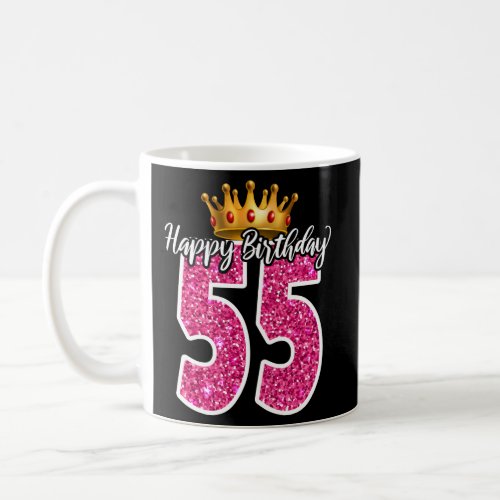 55Th Happy 55 Coffee Mug