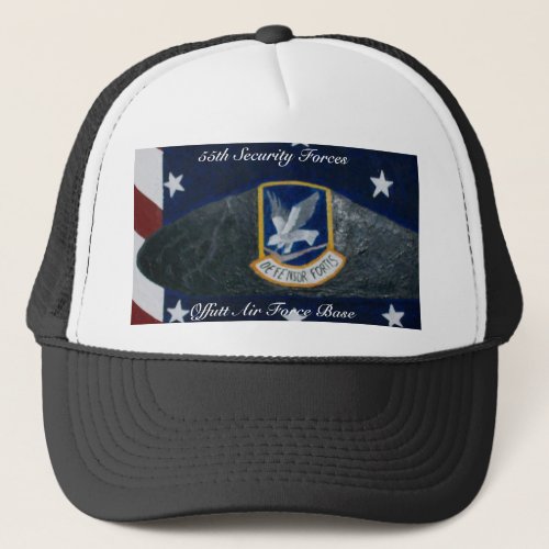 55th Security Force Offutt Air Force Trucker Hat