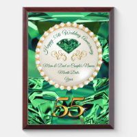 55th Wedding Anniversary Gifts for Parents,