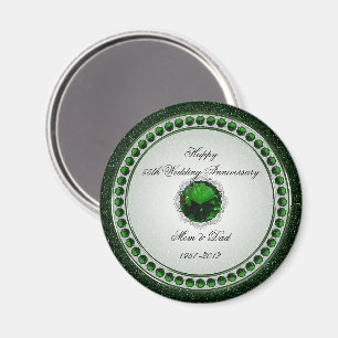 55th Wedding Anniversary Magnet