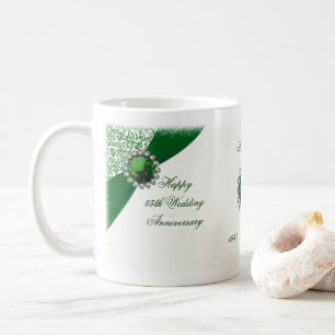55th Wedding Anniversary Mug