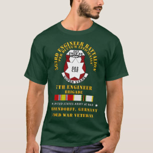 563rd Engineer Bn 7th Eng Bde Ludendorff Germany w T-Shirt
