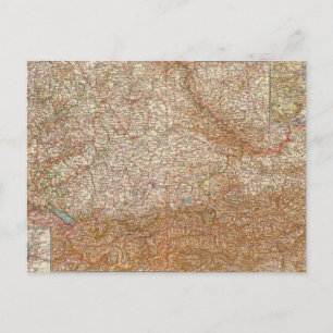 5657 South Germany, Austria Postcard