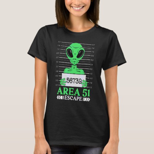 56739 Area 51 Escape Extraterrestrial T_Shirt