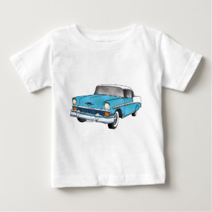 56 Chevrolet Belair Baby T-Shirt