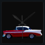'56 CHEVY BEL AIR CLOCK<br><div class="desc">'56 CHEVY BEL AIR CLOCK</div>
