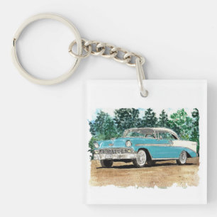 56 Chevy Keychain