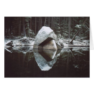 56. Giant Stone Reflections, Yosemite, CA Cards
