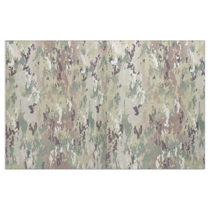 56" Inch Wide Cotton Fabric Army OCP Camo Uniform