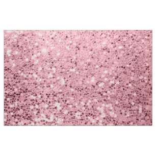 56" Inch Wide Cotton Fabric Rose Gold Glitter