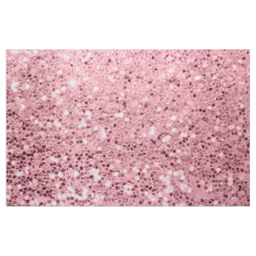 56" Inch Wide Cotton Fabric Rose Gold Glitter