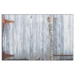 56" Inch Wide Cotton Fabric White Wash Wood Barn D