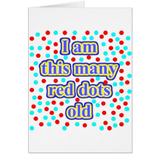 56 Red Dots Old Cards