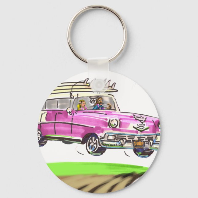 56 wAgOn Keychain (Front)