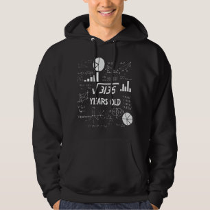 56 Year Old Bday Math Teacher 56th Birthday Gift Hoodie