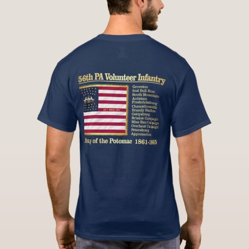 56th Pennsylvania Volunteer Infantry BH T_Shirt