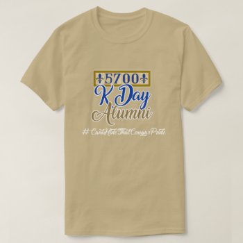 5700 Kennedy Alumni - Pebble T-shirt by CreoleRose at Zazzle