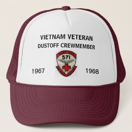 571st DUSTOFF CREWMEMBER MESH HAT