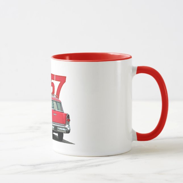 "57 Buick station wagon mug. Mug (Right)